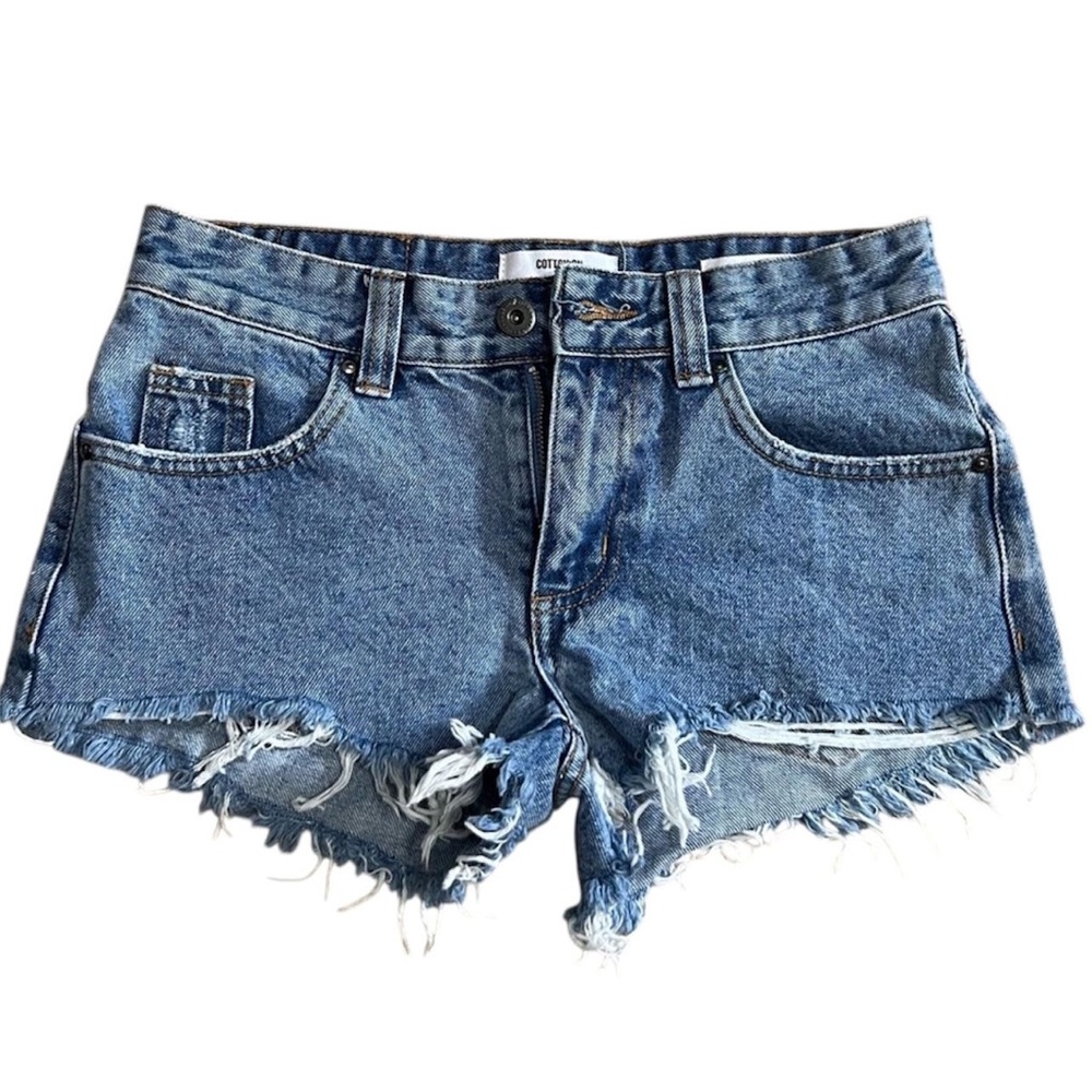Cotton On Denim Blue Teen Girls Shorts